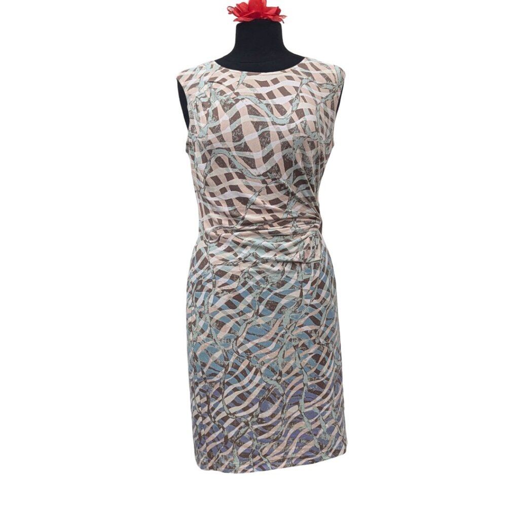 Dress - NIC + ZOE  knit geometric print - PS
